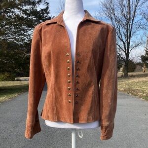 Textured 100% Leather Shacket